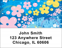 Aloha Flowers Address Labels | LBGEP-51