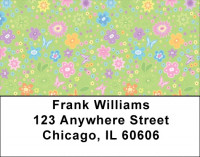 Spring Flowers Address Labels | LBGEP-54