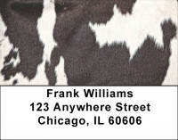 Cowhide Address Labels | LBGEP-65