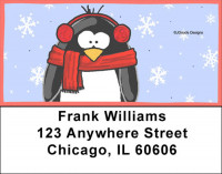 Jen Goode's Penguins Address Labels | LBJEN-01