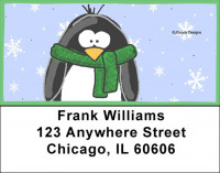 Jen Goode's Penguins Address Labels | LBJEN-01