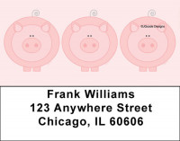 Jen Goode's Pigs Address Labels | LBJEN-03