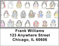 Jen Goode's Penguin Personalities Address Labels | LBJEN-06