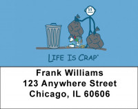 Everything Goes Wrong Life Is Crap Address Labels  | LBLIC-08