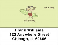 Life Is Ruff Extreme Sports Address Labels | LBLIR-03