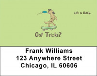 Life Is Ruff Extreme Sports Address Labels | LBLIR-03