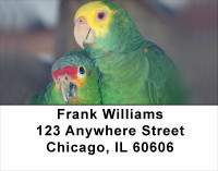Love Birds In The Tropics Address Labels | LBLOV-04