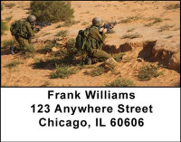 Desert Fighters Address Labels | LBMIL-01