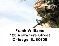 Marines In Training Address Labels | LBMIL-35