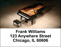 Pianos Address Labels | LBMUS-05