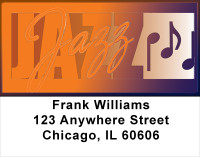 Jazz Address Labels | LBMUS-13