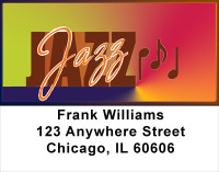 Jazz Address Labels | LBMUS-13