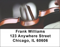 Violin Address Labels | LBMUS-19