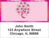 Four Season Trees Address Labels | LBNAT-73