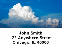 Clouds in the Sky Address Labels | LBNAT-B4