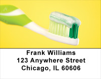 Brush Your Teeth Address Labels | LBPRO-11