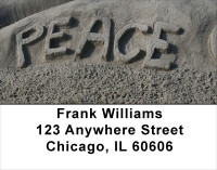 Give Peace A Chance Address Labels | LBPRO-36