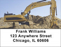 Earth Movers Address Labels | LBPRO-43