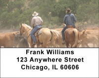 Life of a Cowboy Address Labels | LBPRO-46