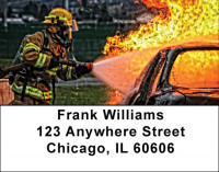 Firefighters in Action Labels | LBPRO-52