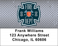 Firefighter Badges labels | LBPRO-53