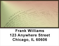 Bible Verses Address Labels | LBREL-15