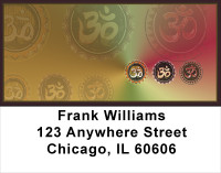 Hinduism Aum Symbols Address Labels | LBREL-24
