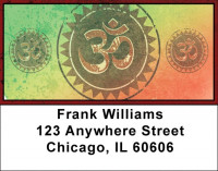 Hindu Aum Symbol Labels | LBREL-40