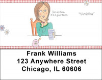 Country Address Labels by My Friend Ronnie | LBRON-07