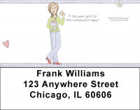 Country Address Labels by My Friend Ronnie | LBRON-07