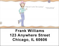 Western Address Labels by My Friend Ronnie | LBRON-08