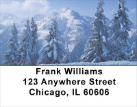Snowy Winters Address Labels | LBSCE-67