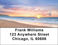 Beach Getaway Address Labels | LBSCE-90