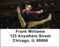 Gymnastic Address Labels | LBSPO-09