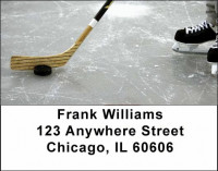 Hockey Address Labels | LBSPO-10