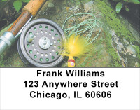 For Fly Fishing Enthusiasts Address Labels | LBSPO-37