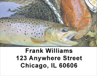 For Fly Fishing Enthusiasts Address Labels | LBSPO-37