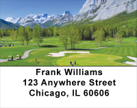 Mountain Golf Courses Address Labels | LBSPO-44