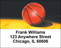 Basketball Address Labels | LBSPO-91