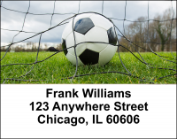Soccer Rockets Address Labels | LBSPO-B3