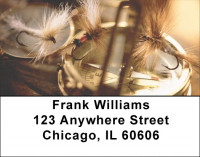 Fishing Flies Address Labels | LBSPO-C0
