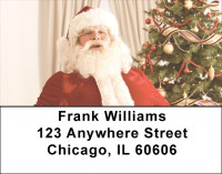 Santa Claus Address Labels | LBXMS-59