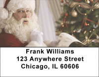 Santa Claus Address Labels | LBXMS-59