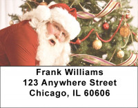 Santa Claus Address Labels | LBXMS-59
