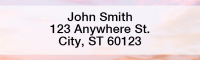 Cotton Candy Clouds Address Labels | LRCCC-01