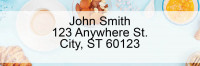 Wonderful Wake Up Address Labels | LRFOD-80