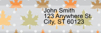 Falling for Fall Address Labels | LRFUN-009