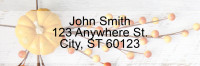 Grateful Pumpkin Address Labels | LRFUN-013
