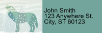 Wildlife Silhouettes Address Labels | LRRANI-016