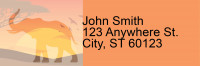 Safari Sunrise Address Labels | LRRANI-019